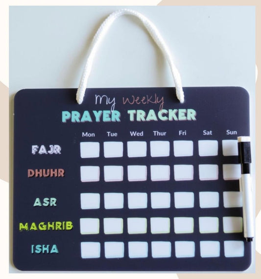 My Weekly Prayer Tracker