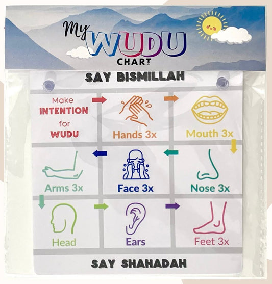 My Wudu Chart